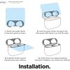 imageelago Dust Guard Compatible with AirPods 3 Case DustProof Sticker Compatible with AirPods 3rd Generation Case 2021 Protection from Iron ampamp Metal Shavings Clean Your AirPods 2 Sets Rose GoldRose Gold