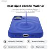 imageelago Compatible with iPhone 16 Plus Case Premium Liquid Silicone Case Full Body Protective Cover Shockproof Slim Design AntiScratch Soft Microfiber Lining 67 inch BlackCobalt Blue