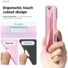 imageelago Compatible with iPhone 16 Plus Case Premium Liquid Silicone Case Full Body Protective Cover Shockproof Slim Design AntiScratch Soft Microfiber Lining 67 inch BlackHot Pink