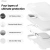imageelago Compatible with iPhone 16 Plus Case Premium Liquid Silicone Case Full Body Protective Cover Shockproof Slim Design AntiScratch Soft Microfiber Lining 67 inch BlackWhite