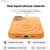 imageelago Compatible with iPhone 16 Plus Case Premium Liquid Silicone Case Full Body Protective Cover Shockproof Slim Design AntiScratch Soft Microfiber Lining 67 inch BlackOrange