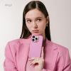 imageelago Compatible with iPhone 16 Plus Case Premium Liquid Silicone Case Full Body Protective Cover Shockproof Slim Design AntiScratch Soft Microfiber Lining 67 inch BlackHot Pink
