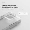 imageelago Hybrid Clear Case Compatible with iPhone 16 Case Cover 61quot  PC  TPU Hybrid Technology Shockproof bumper Raised Camera Protection Durable ScratchResistant CleariPhone 16 Pro