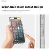 imageelago Magnetic Hybrid Clear Case Compatible with iPhone 16 Case Cover 61quot  Compatible with MagSafe PC  TPU Hybrid Technology Shockproof Bumper Raised Camera Protection ClearClear