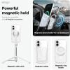 imageelago Magnetic Hybrid Clear Case Compatible with iPhone 16 Case Cover 61quot  Compatible with MagSafe PC  TPU Hybrid Technology Shockproof Bumper Raised Camera Protection ClearClear