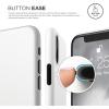 imageelago Origin Series for iPhone Xs iPhone X Case  Minimalistic Design Slim Fit Scratch Resistant Protective Cover for Apple iPhone Xs 2018 iPhone X 2017  White