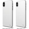 imageelago Origin Series for iPhone Xs iPhone X Case  Minimalistic Design Slim Fit Scratch Resistant Protective Cover for Apple iPhone Xs 2018 iPhone X 2017  White