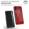 imageelago Slim Fit 2 Series iPhone Xs iPhone X Case  Durable Scratch Resistant Coat Minimalistic Designed Protective Cover for Apple iPhone Xs 2018 iPhone X 2017 Red