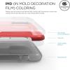 imageelago Slim Fit 2 Series iPhone Xs iPhone X Case  Durable Scratch Resistant Coat Minimalistic Designed Protective Cover for Apple iPhone Xs 2018 iPhone X 2017 Red