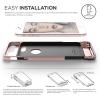 imageelago iPhone 7 Plus case GlideRose GoldChrome Rose Gold  MultiOption CaseMilitary Drop Test CertifiedSophisticated Shock Absorption  for iPhone 7 Plus