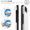 imageelago iPhone 8 PlusiPhone 7 Plus Case ArmorWhite  Military Drop Test CertifiedSecret PocketAntiShock