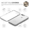 imageelago iPhone 8 PlusiPhone 7 Plus Case CushionCrystal Clear  Anti Smudge Dot CoatingRobust TPUShock AbsorbingCushioned