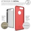 imageelago iPhone 8 PlusiPhone 7 Plus Case Slim Fit SoftRed  Robust TPULightMinimalisticTrue Fit