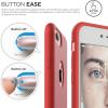 imageelago iPhone 8 PlusiPhone 7 Plus Case Slim Fit SoftRed  Robust TPULightMinimalisticTrue Fit