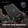 imageelago Armor Case Compatible with iPhone 13 Pro Max 67 inches Heavy Duty Protective Case Premium TPU Case Carbon Fiber Texture Heavy Duty Design Full Body Protection BlackBlack