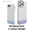 imageelago Glide Armor Case Designed for iPhone 13 Pro Max Case Drop Protection Shockproof Protective TPU Cover Upgraded Shockproof Mix and Match Parts Enhanced Camera Guard StoneWhiteClearPurple