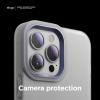 imageelago Glide Armor Case Designed for iPhone 13 Pro Max Case Drop Protection Shockproof Protective TPU Cover Upgraded Shockproof Mix and Match Parts Enhanced Camera Guard StoneWhiteClearPurple