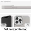 imageelago Glide Armor Case Designed for iPhone 13 Pro Max Case Drop Protection Shockproof Protective TPU Cover Upgraded Shockproof Mix and Match Parts Enhanced Camera Guard StoneWhiteStoneWhite