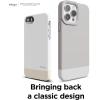 imageelago Glide Armor Case Designed for iPhone 13 Pro Max Case Drop Protection Shockproof Protective TPU Cover Upgraded Shockproof Mix and Match Parts Enhanced Camera Guard StoneWhiteStoneWhite