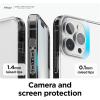 imageelago Hybrid Clear Case Compatible with iPhone 13 Pro Max Case 67quot PC  TPU Hybrid Technology Reduced Yellowing Full Body Protection  Shockproof Bumper Cover TransparentBlack
