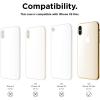 imageelago Inner Core Series for iPhone Xs Max case Red  Thinnest and LightestPrevent DiscolorationSupport Wireless ChargingOnly Protects Against Scratches Compatible with iPhone Xs Max 2018