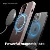 imageelago Magnetic Case Compatible with MagSafe and iPhone 13 Pro 61 Inch  Builtin Magnets Liquid Silicone Protective Cover Compatible with All MagSafe Accessories Jean IndigoLovely Pink