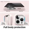 imageelago Magnetic Case Compatible with MagSafe and iPhone 13 Pro 61 Inch  Builtin Magnets Liquid Silicone Protective Cover Compatible with All MagSafe Accessories Jean IndigoLovely Pink