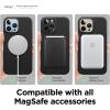 imageelago Magnetic Silicone Case Compatible with MagSafe Compatible with iPhone 13 Pro Max 67 Inch  Builtin Magnets Protective Cover Compatible with All MagSafe Accessories Lovely PinkBlack