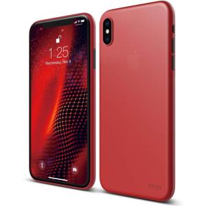 imageelago Inner Core Series for iPhone Xs Max case Red  Thinnest and LightestPrevent DiscolorationSupport Wireless ChargingOnly Protects Against Scratches Compatible with iPhone Xs Max 2018