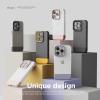 imageelago Glide Armor Case Designed for iPhone 14 Pro Case Drop Protection Shockproof Protective TPU Cover Upgraded Shockproof Mix and Match Parts Enhanced Camera Guard Dark GrayYellowDark GrayYellow