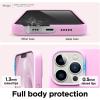 imageelago Liquid Silicone Case Compatible with iPhone 13 Pro 61 inch Premium Silicone Full Body Protection Phone Case  3 Layers Shockproof Soft Microfiber Lining AntiScratchHot Pink