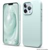 imageelago Liquid Silicone Case Compatible with iPhone 13 Pro 61 inch Premium Silicone Full Body Protection Phone Case  3 Layers Shockproof Soft Microfiber Lining AntiScratchMint Green