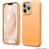 imageelago Liquid Silicone Case Compatible with iPhone 13 Pro 61 inch Premium Silicone Full Body Protection Phone Case  3 Layers Shockproof Soft Microfiber Lining AntiScratchOrange