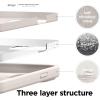 imageelago Liquid Silicone Case Compatible with iPhone 13 Pro 61 inch Premium Silicone Full Body Protection Phone Case  3 Layers Shockproof Soft Microfiber Lining AntiScratchStone