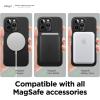 imageelago Magnetic Case Compatible with MagSafe and iPhone 13 Pro 61 Inch  Builtin Magnets Liquid Silicone Protective Cover Compatible with All MagSafe Accessories BlackBlack