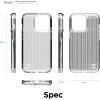 imageelago Urban Clear Compatible with iPhone 13 Pro Case 61 Inch Shockproof Protective Cover AntiYellowing Aesthetic Light Refracting Design Stripped Pattern Ergonomic Smooth Grip Premium TPU