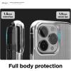 imageelago Urban Clear Compatible with iPhone 13 Pro Case 61 Inch Shockproof Protective Cover AntiYellowing Aesthetic Light Refracting Design Stripped Pattern Ergonomic Smooth Grip Premium TPU