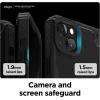 imageelago Armor Case Compatible with iPhone 13 61 inches Heavy Duty Protective Case Premium TPU Case Carbon Fiber Texture Heavy Duty Design Full Body Protection Shockproof Case BlackBlack