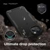 imageelago Armor Case Compatible with iPhone 13 61 inches Heavy Duty Protective Case Premium TPU Case Carbon Fiber Texture Heavy Duty Design Full Body Protection Shockproof Case BlackJean Indigo