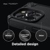 imageelago Armor Compatible with iPhone 14 Pro Case 61 Inch  US Military Grade Drop Protection HeavyDuty Protective Case Carbon Fiber Texture Tough Rugged Design Shockproof Bumper Cover Dark GreenBlack