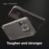 imageelago Armor Compatible with iPhone 14 Pro Case 61 Inch  US Military Grade Drop Protection HeavyDuty Protective Case Carbon Fiber Texture Tough Rugged Design Shockproof Bumper Cover Dark GreenSand