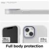 imageelago Glide Armor Case Designed for iPhone 13 Case Drop Protection Shockproof Protective TPU Cover Upgraded Shockproof Mix and Match Parts Enhanced Camera Guard ClearLight BlueClearPurple
