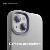 imageelago Glide Armor Case Designed for iPhone 13 Case Drop Protection Shockproof Protective TPU Cover Upgraded Shockproof Mix and Match Parts Enhanced Camera Guard ClearLight BlueClearPurple