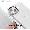 imageelago Glide Armor Case Designed for iPhone 13 Case Drop Protection Shockproof Protective TPU Cover Upgraded Shockproof Mix and Match Parts Enhanced Camera Guard ClearLight BlueClearRose Gold