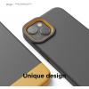 imageelago Glide Armor Case Designed for iPhone 13 Case Drop Protection Shockproof Protective TPU Cover Upgraded Shockproof Mix and Match Parts Enhanced Camera Guard ClearLight BlueDark GrayYellow