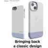 imageelago Glide Armor Case Designed for iPhone 13 Case Drop Protection Shockproof Protective TPU Cover Upgraded Shockproof Mix and Match Parts Enhanced Camera Guard ClearLight BlueClearPurple