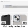 imageelago Glide Armor Case Designed for iPhone 13 Case Drop Protection Shockproof Protective TPU Cover Upgraded Shockproof Mix and Match Parts Enhanced Camera Guard ClearLight BlueStoneLight Blue
