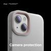 imageelago Glide Armor Case Designed for iPhone 13 Case Drop Protection Shockproof Protective TPU Cover Upgraded Shockproof Mix and Match Parts Enhanced Camera Guard ClearLight BlueClearLovely Pink