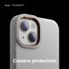 imageelago Glide Armor Case Designed for iPhone 13 Case Drop Protection Shockproof Protective TPU Cover Upgraded Shockproof Mix and Match Parts Enhanced Camera Guard ClearLight BlueClearRose Gold