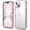 imageelago Hybrid Clear Case Compatible with iPhone 13 Case 61quot PC  TPU Hybrid Technology Reduced Yellowing Full Body Protection  Shockproof Bumper Cover BlackLovely Pink
